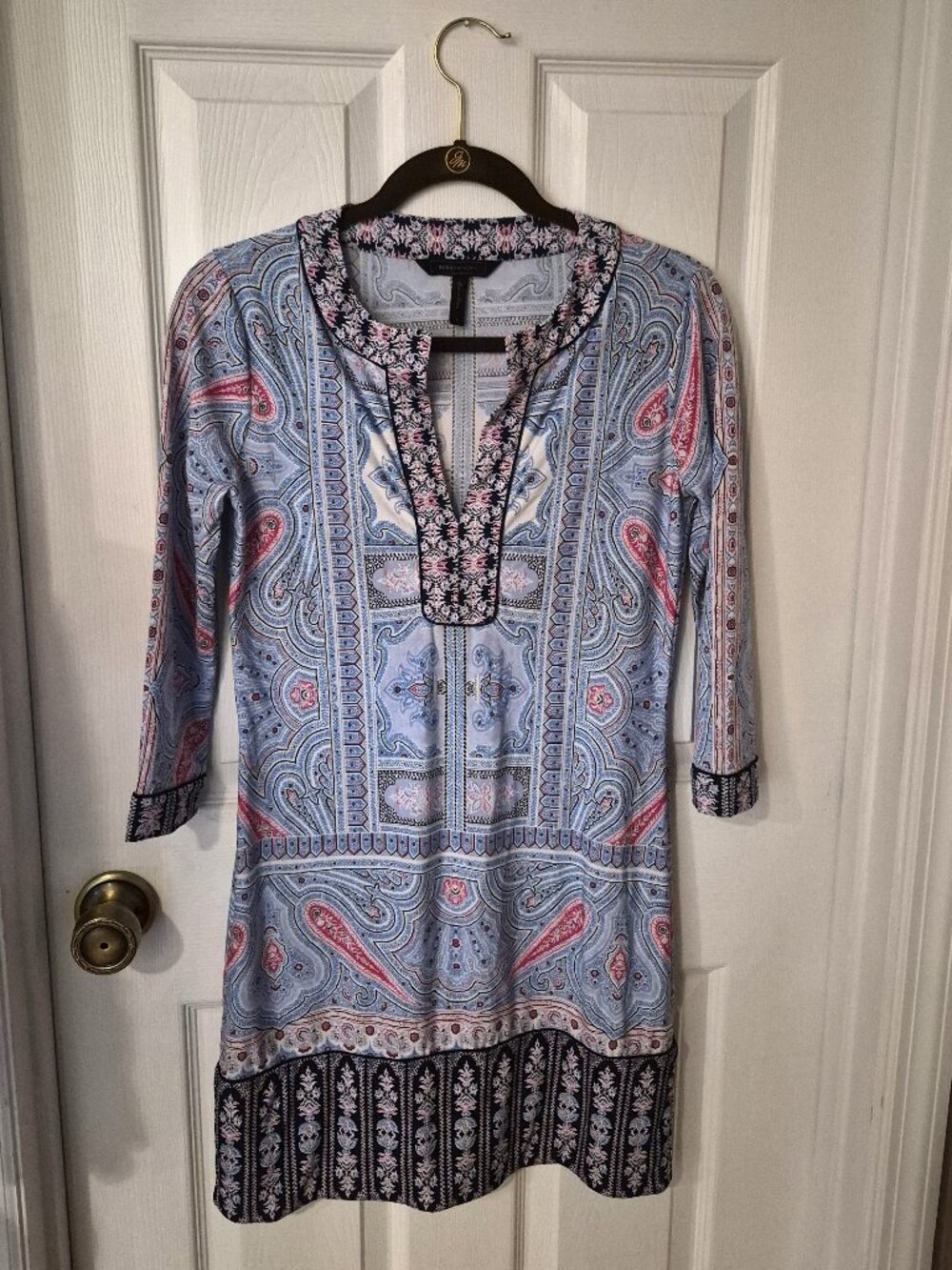 BCBGMaxazria Multi-Color Dress Size S